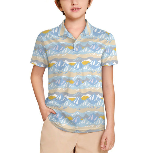 Kids' UPF50+ Polo Shirt