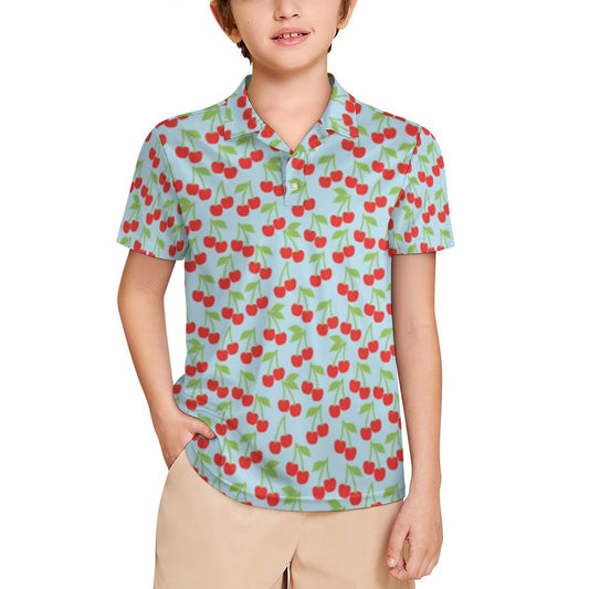 Kids' UPF50+ Polo Shirt