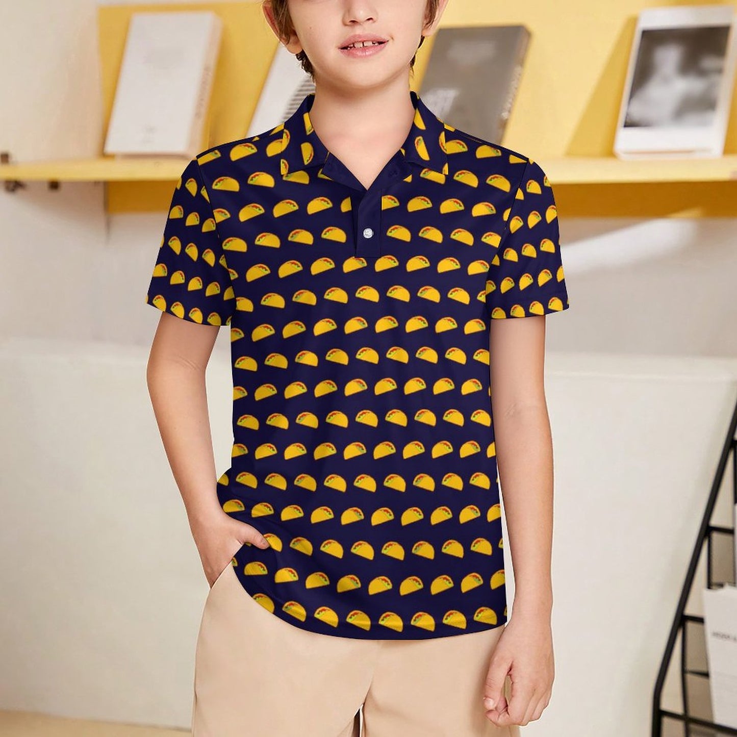 Kids' UPF50+ Polo Shirt
