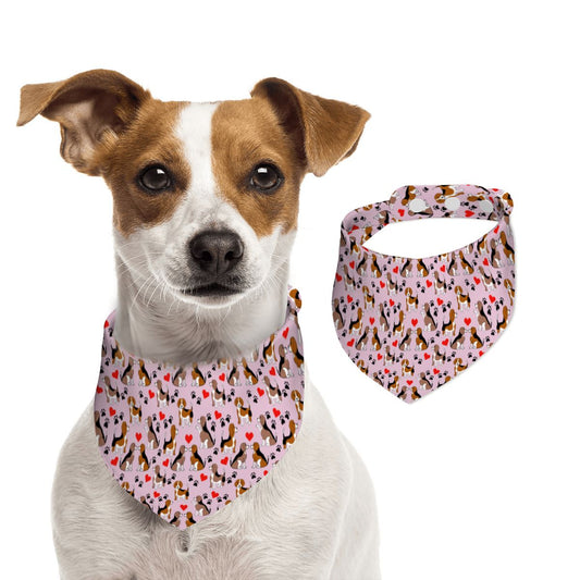 Pet Cotton Snap Bandana