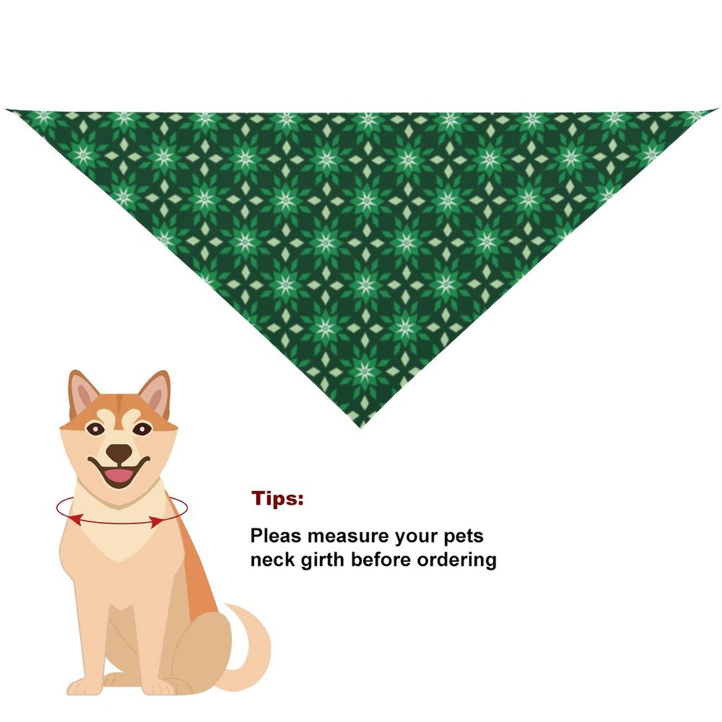 Pet Tie-On Bandana