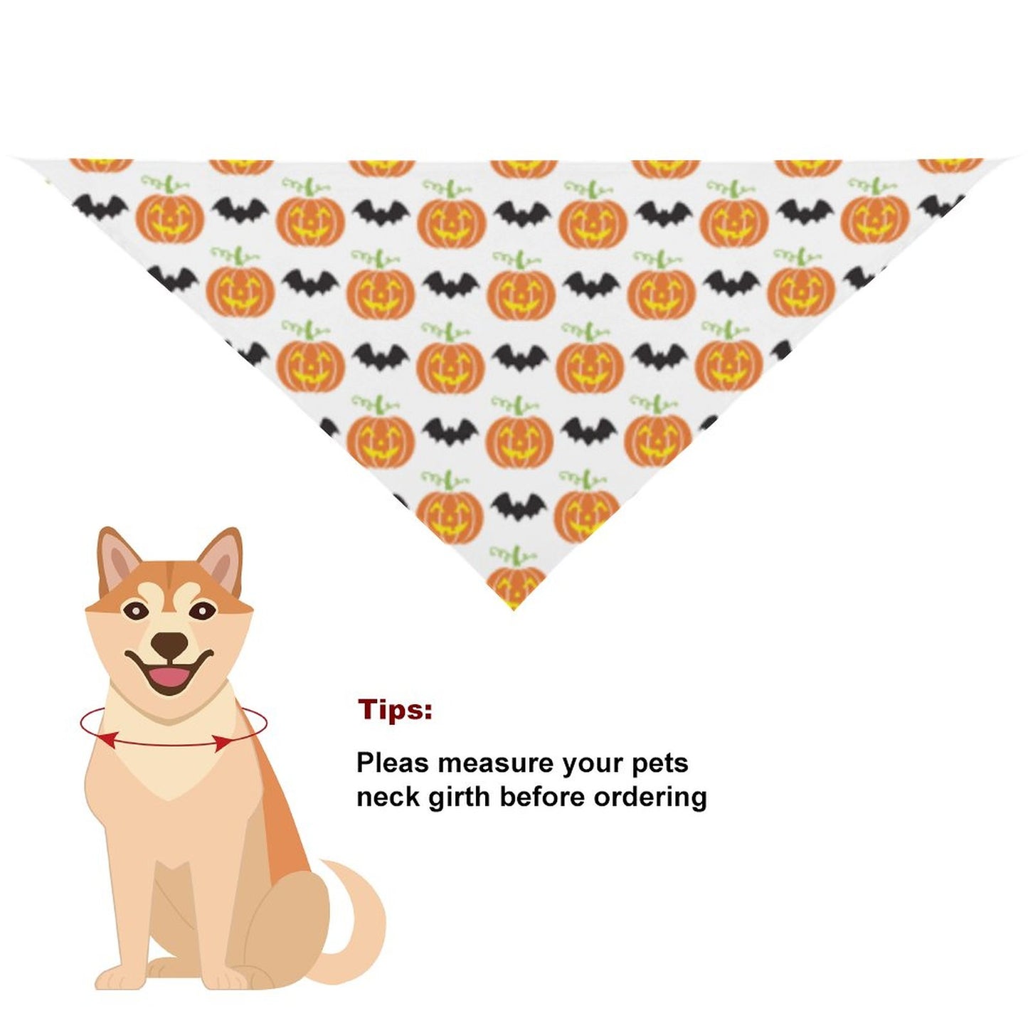 Pet Tie-On Bandana