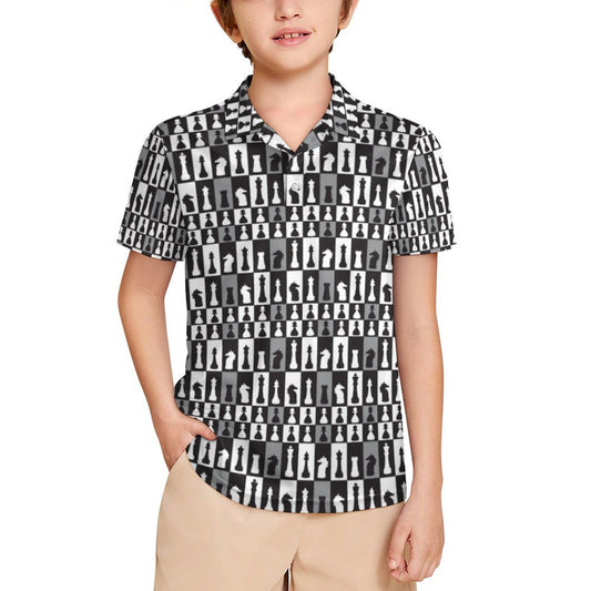 Kids' UPF50+ Polo Shirt