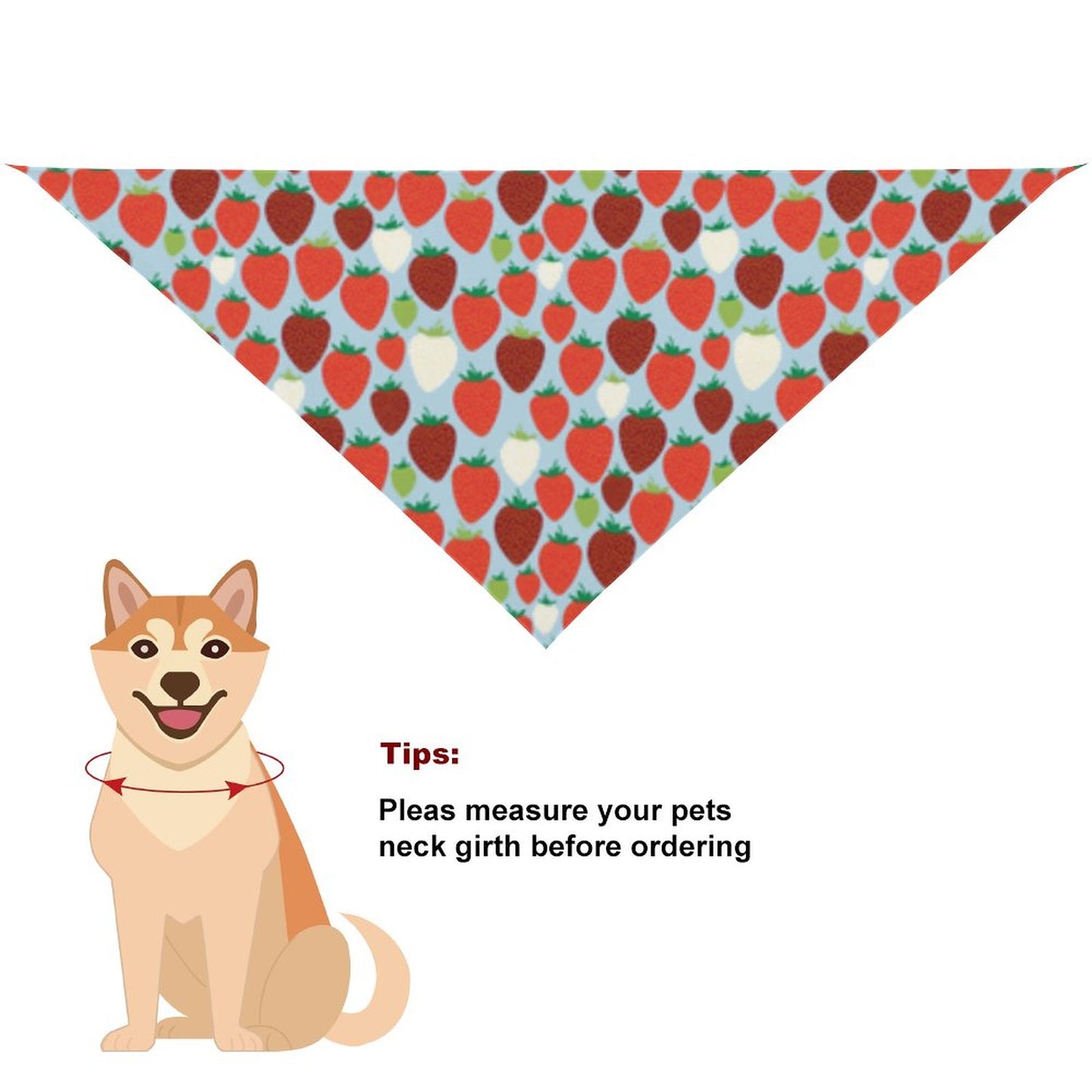 Pet Tie-On Bandana
