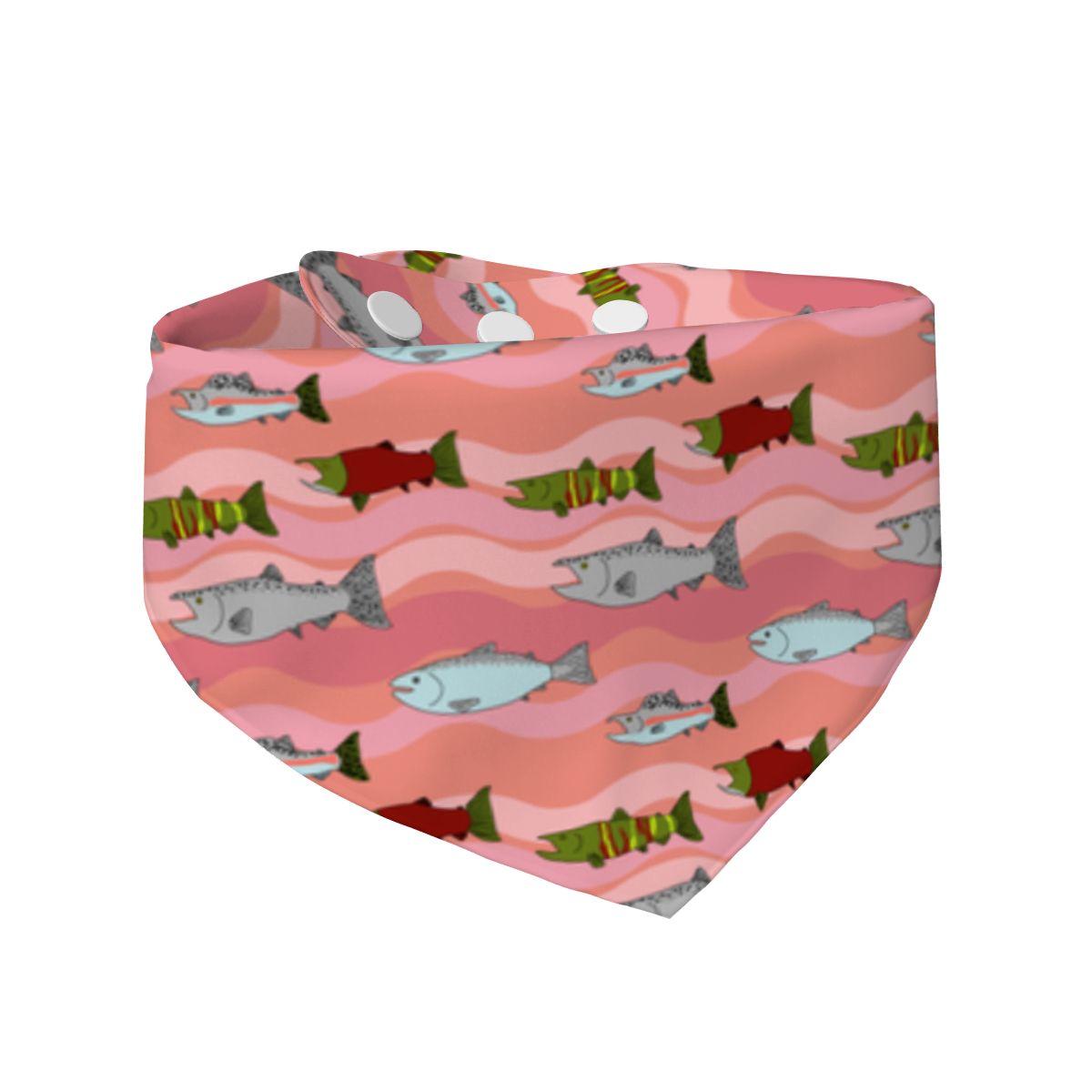 Pet Cotton Snap Bandana