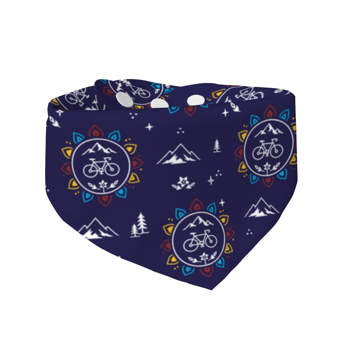 Pet Cotton Snap Bandana