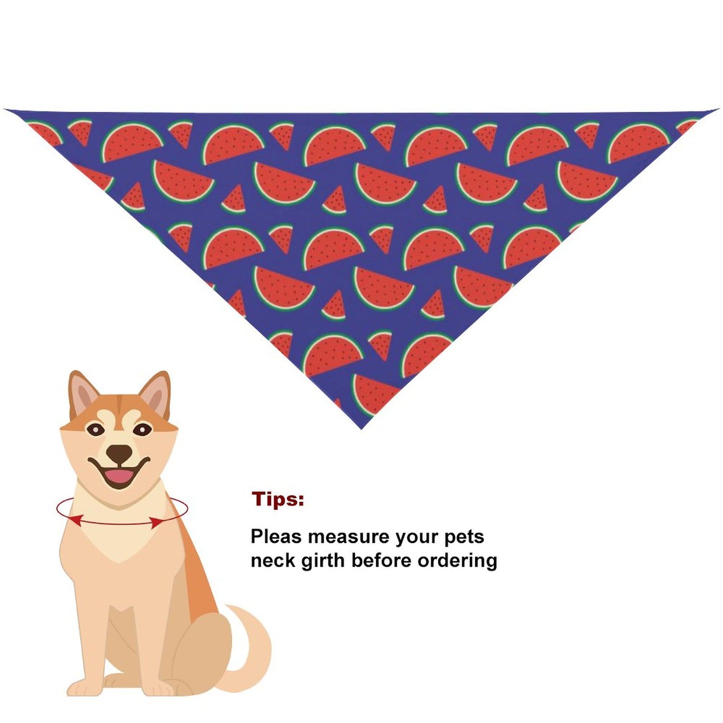 Pet Tie-On Bandana