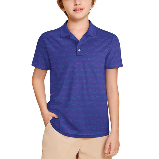 Kids' UPF50+ Polo Shirt