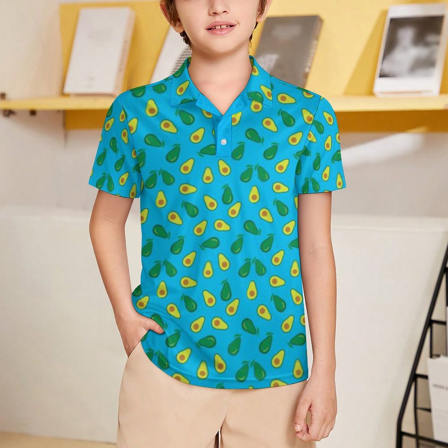 Kids' UPF50+ Polo Shirt