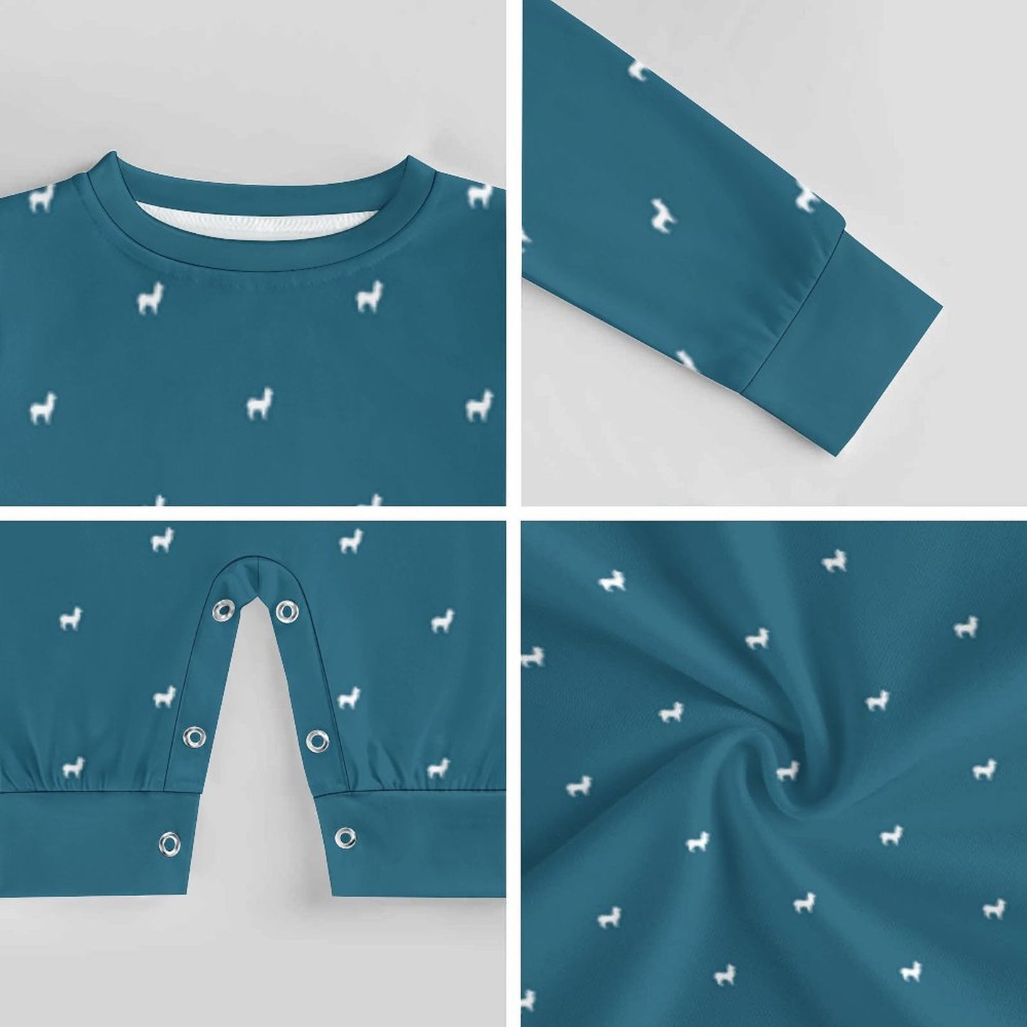 180gsm Baby Romper-9 Sites(All-Over Printing)