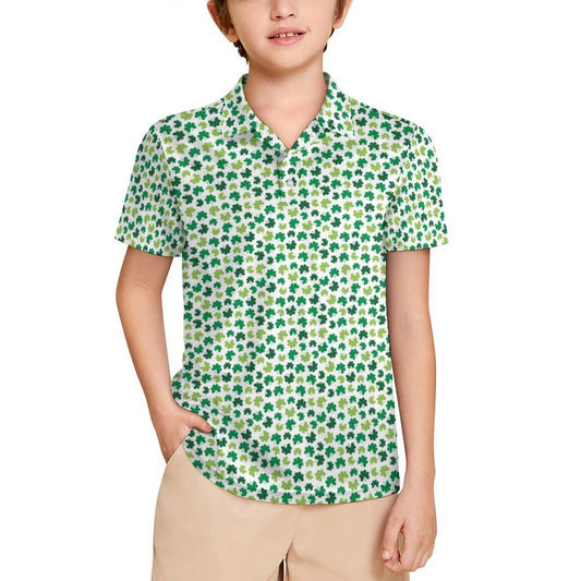 Kids' UPF50+ Polo Shirt