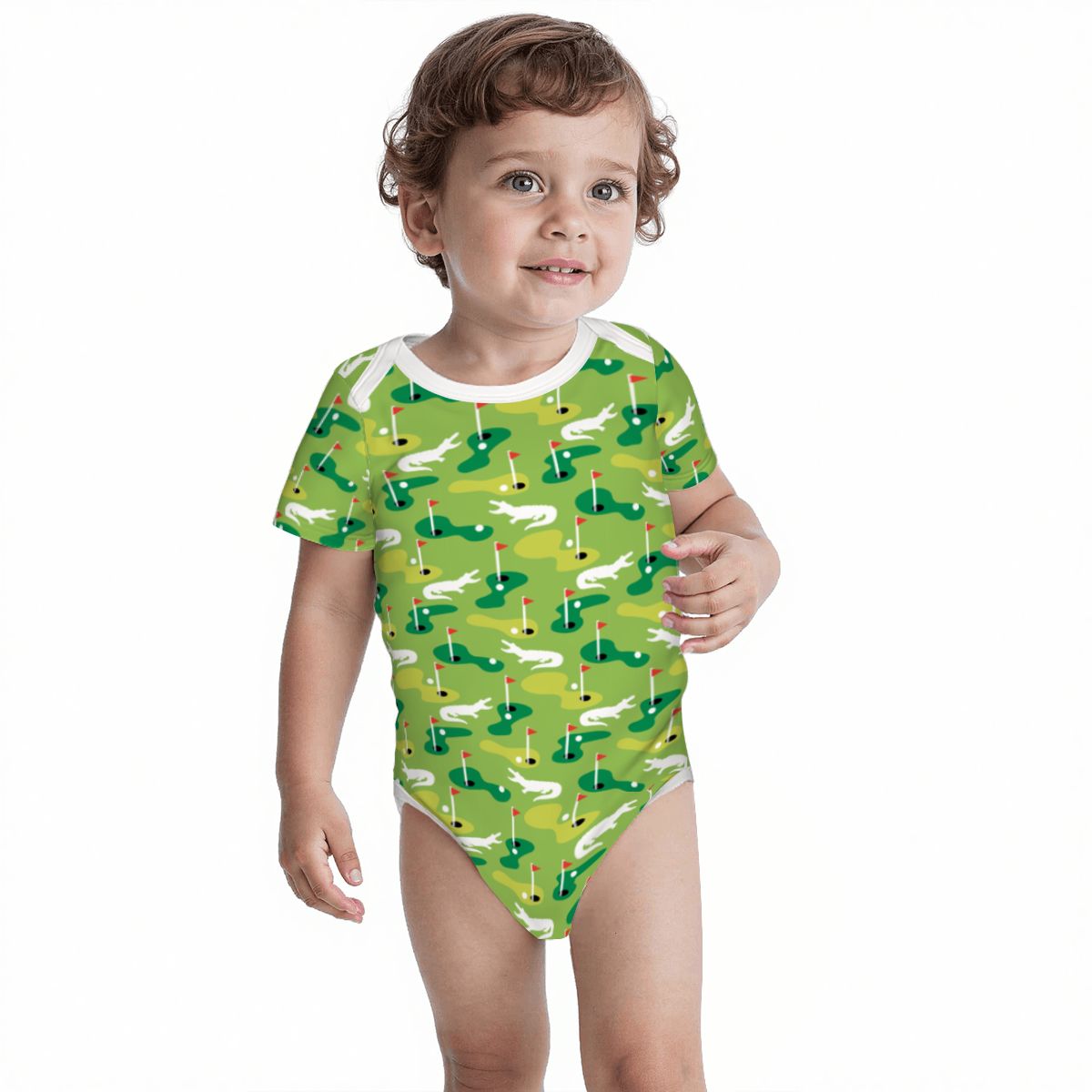 Baby Cotton Onesie gator