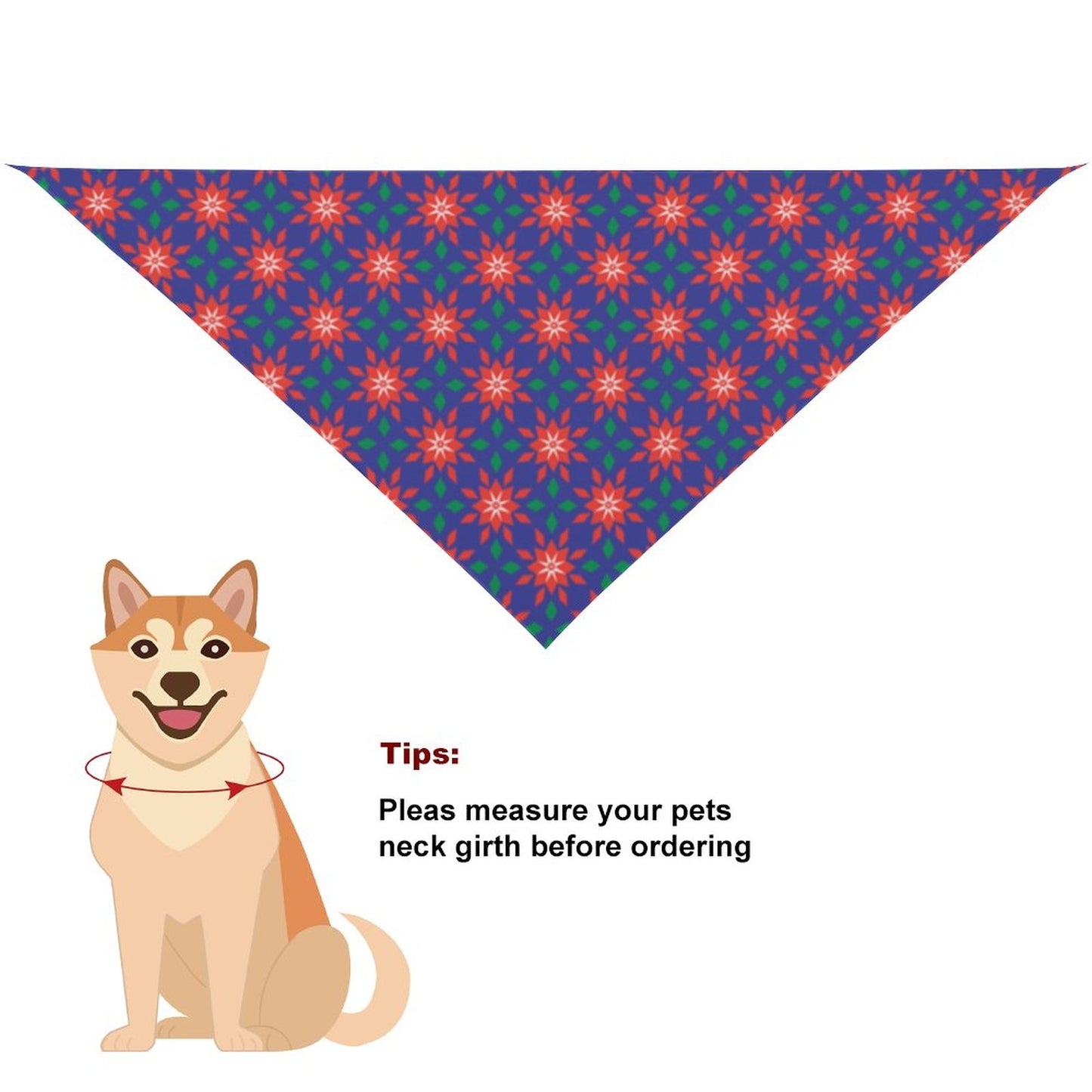 Pet Tie-On Bandana