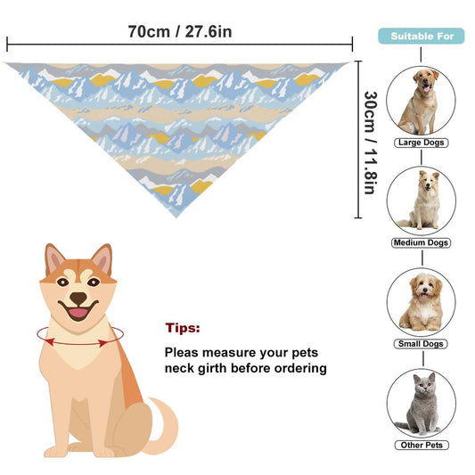 Pet Tie-On Bandana