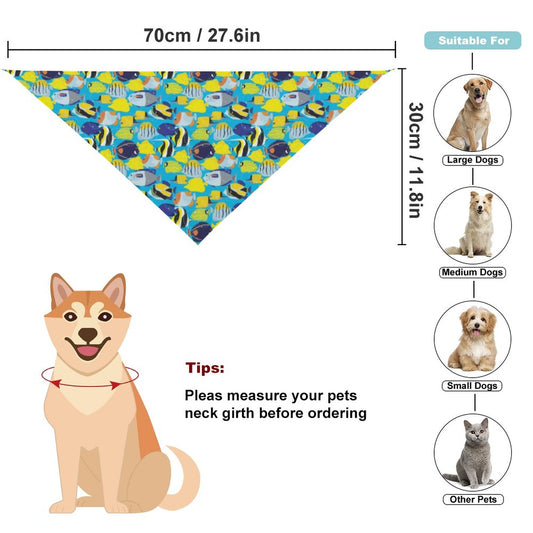 Pet Tie-On Bandana