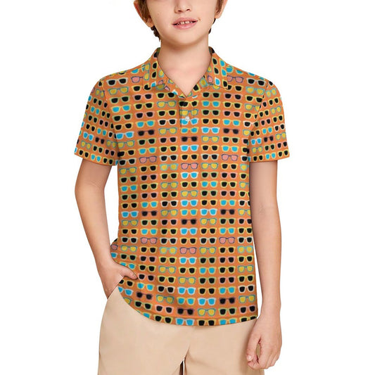 Kids' UPF50+ Polo Shirt