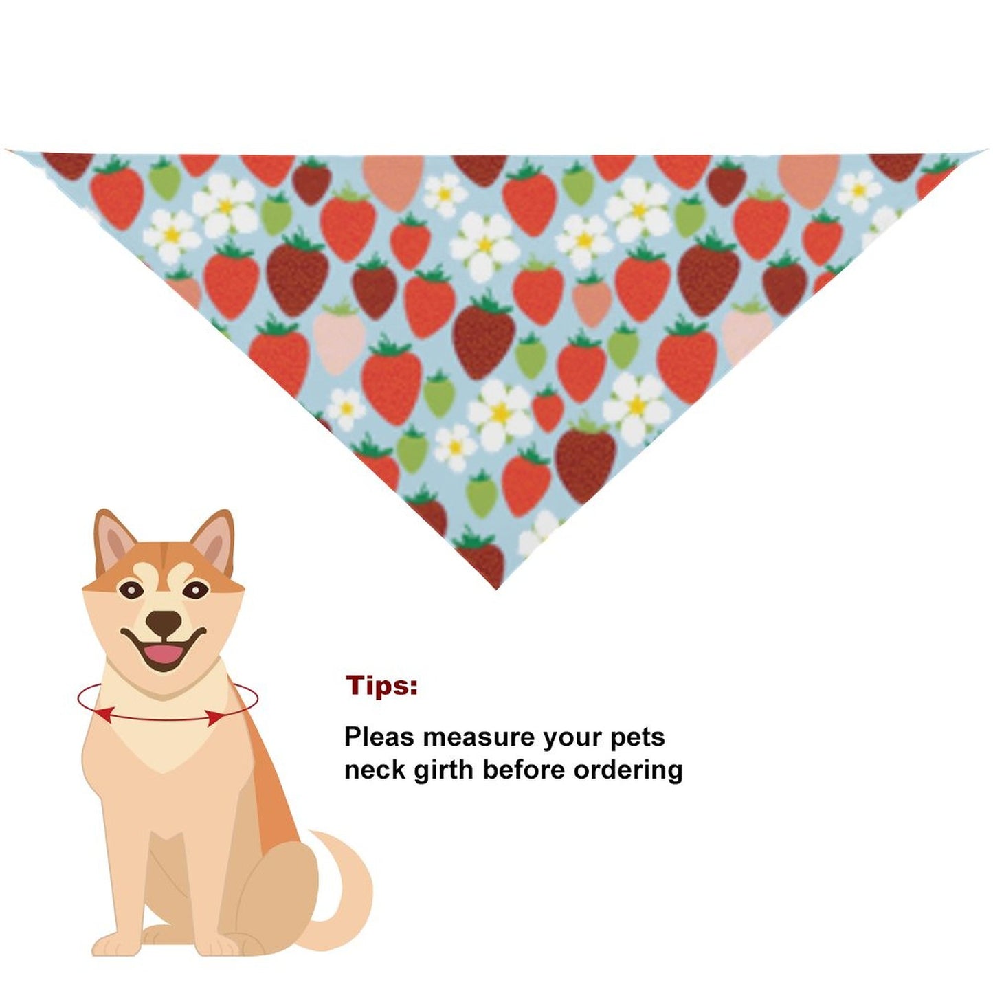 Pet Tie-On Bandana