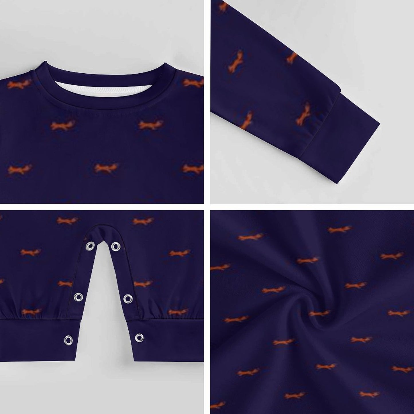 180gsm Baby Romper-9 Sites(All-Over Printing)