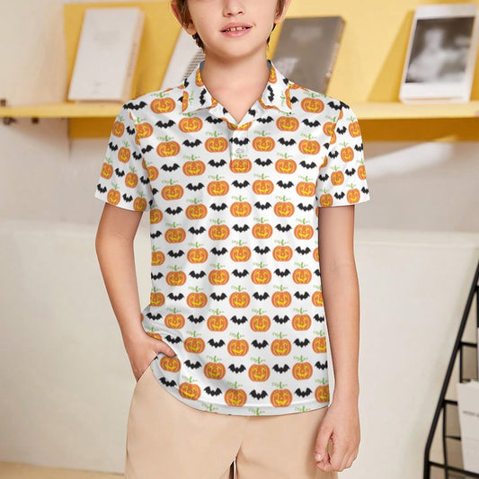 Kids' UPF50+ Polo Shirt