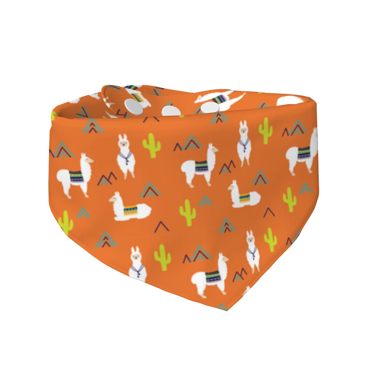 Pet Cotton Snap Bandana