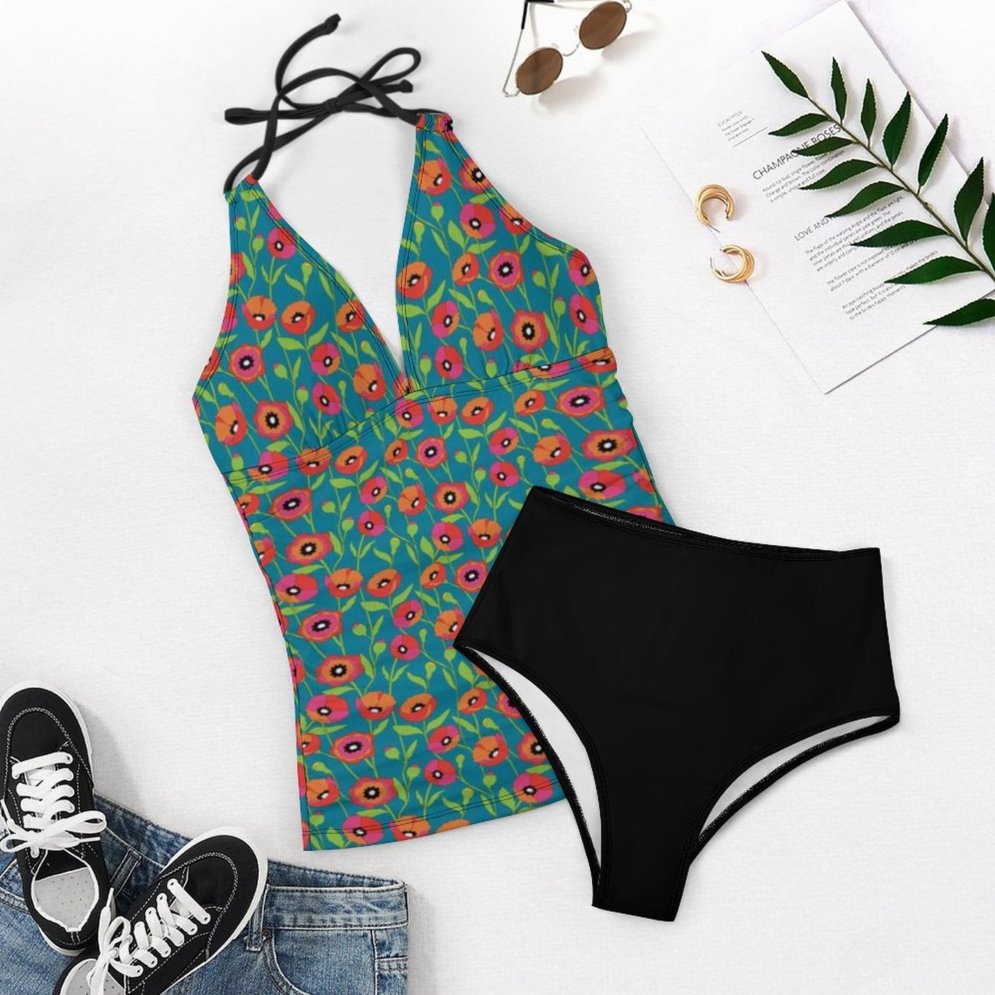 Women's Halter Tankini