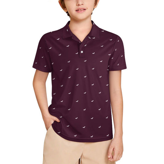 Kids' UPF50+ Polo Shirt