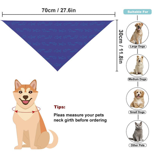 Pet Tie-On Bandana