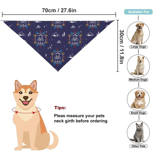 Pet Tie-On Bandana