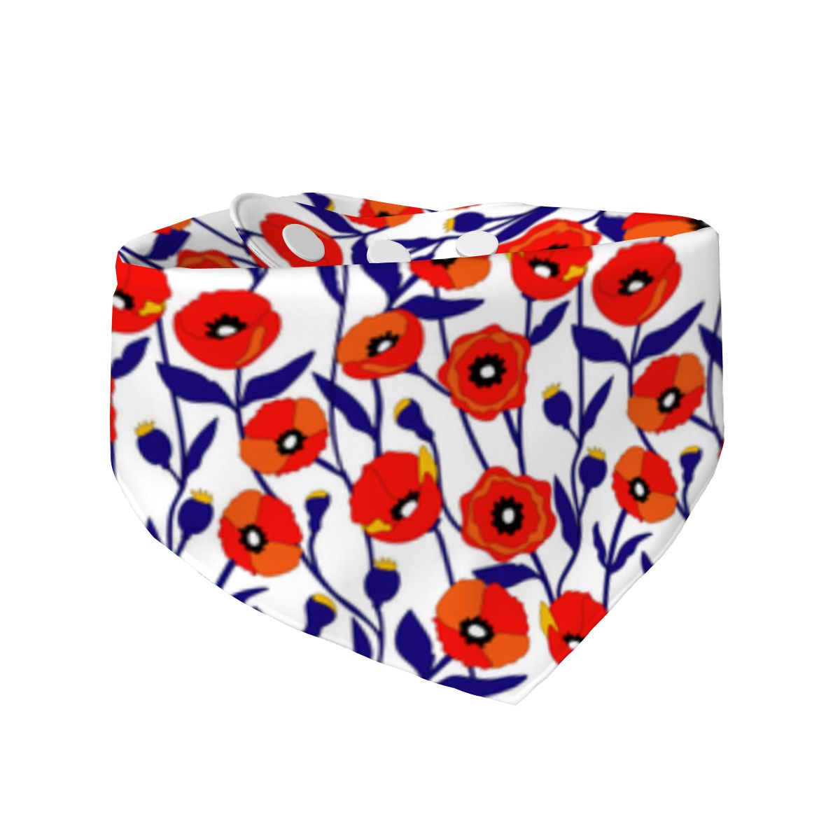 Pet Cotton Snap Bandana