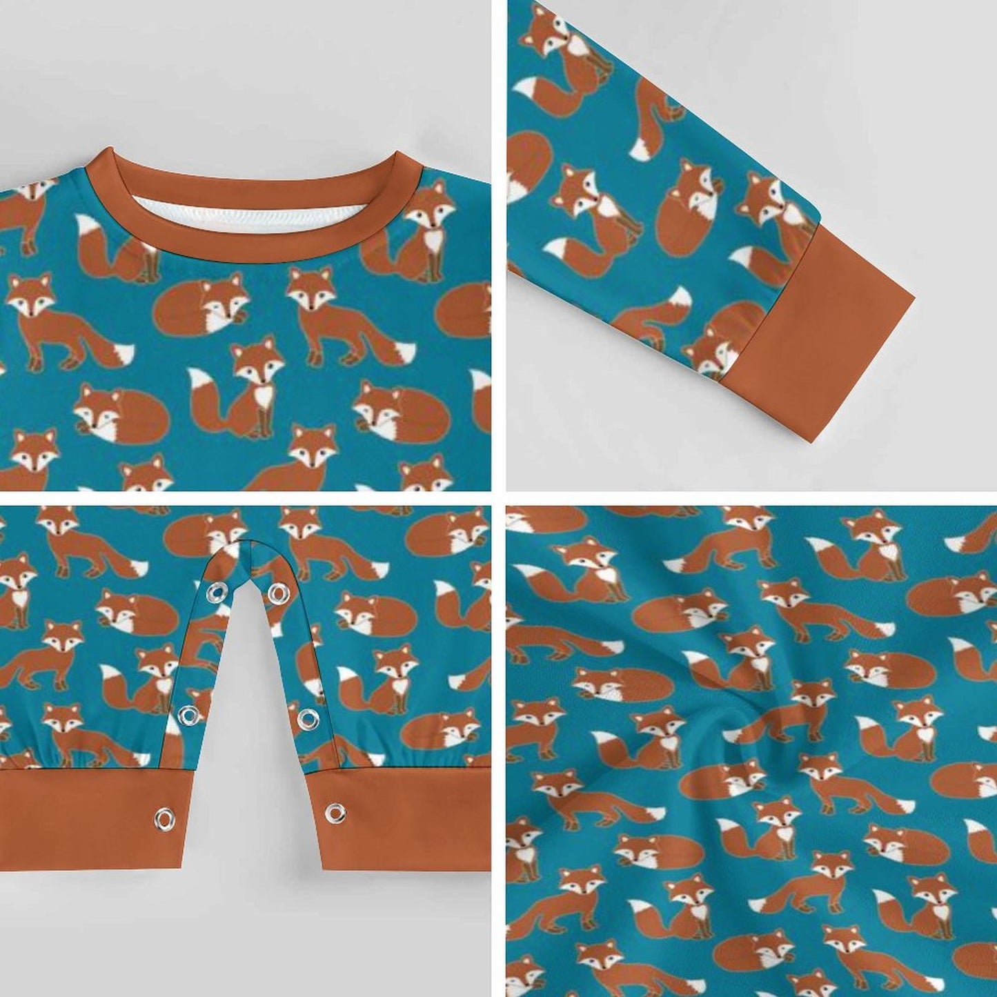 180gsm Baby Romper-9 Sites(All-Over Printing)