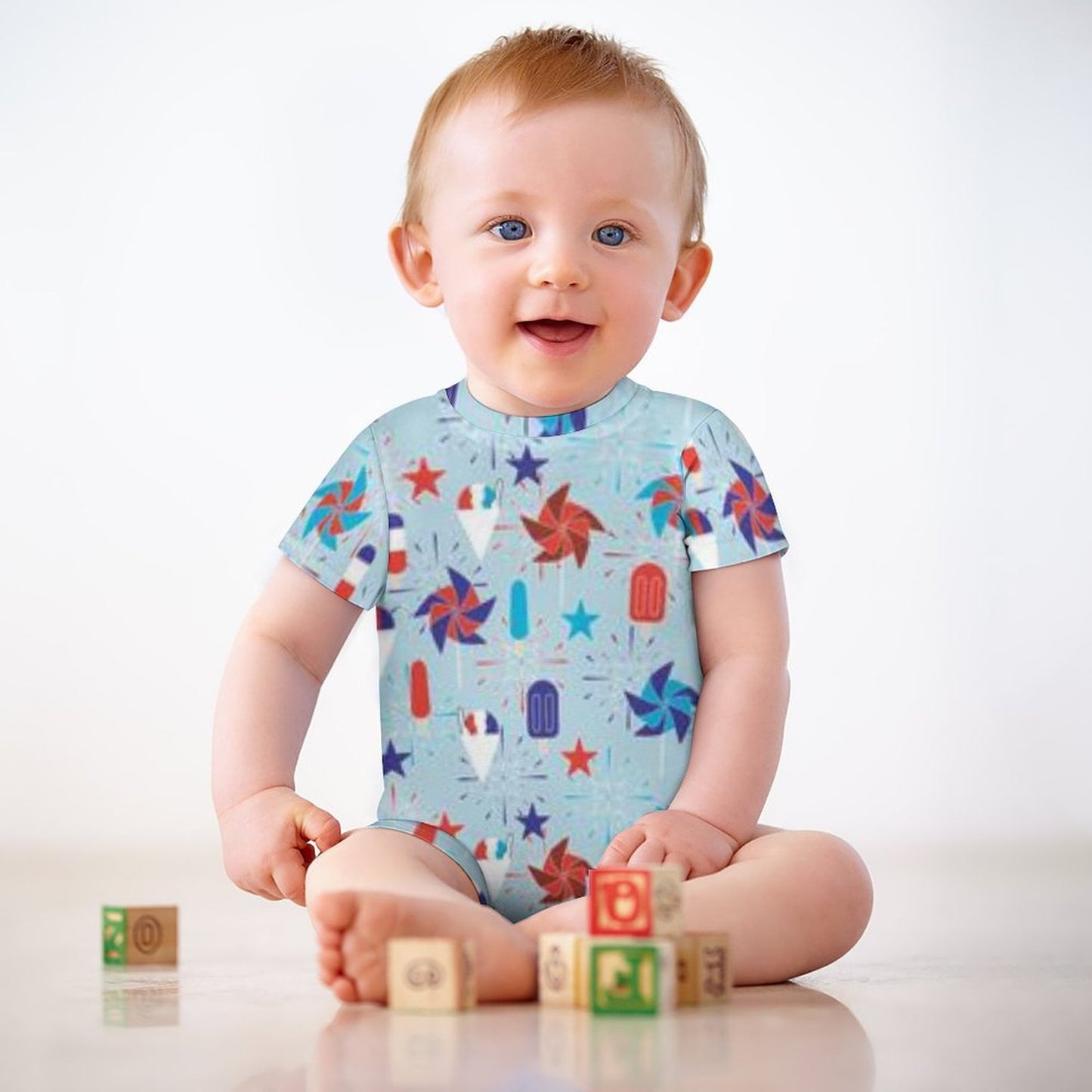Baby Short-Sleeve Romper