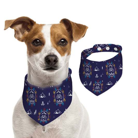 Pet Cotton Snap Bandana