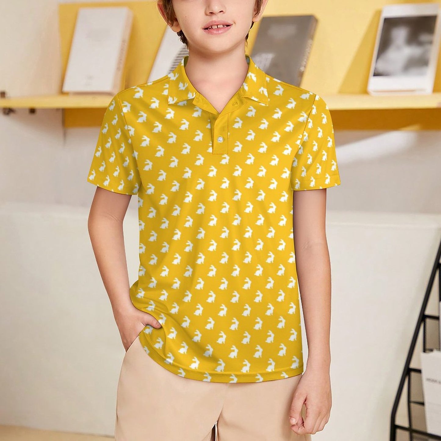 Kids' UPF50+ Polo Shirt