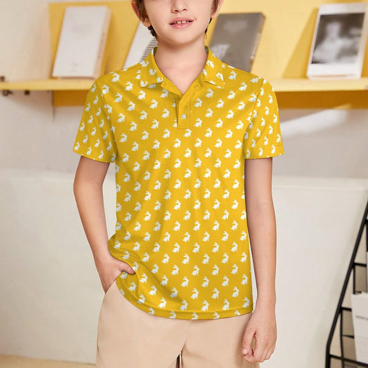 Kids' UPF50+ Polo Shirt