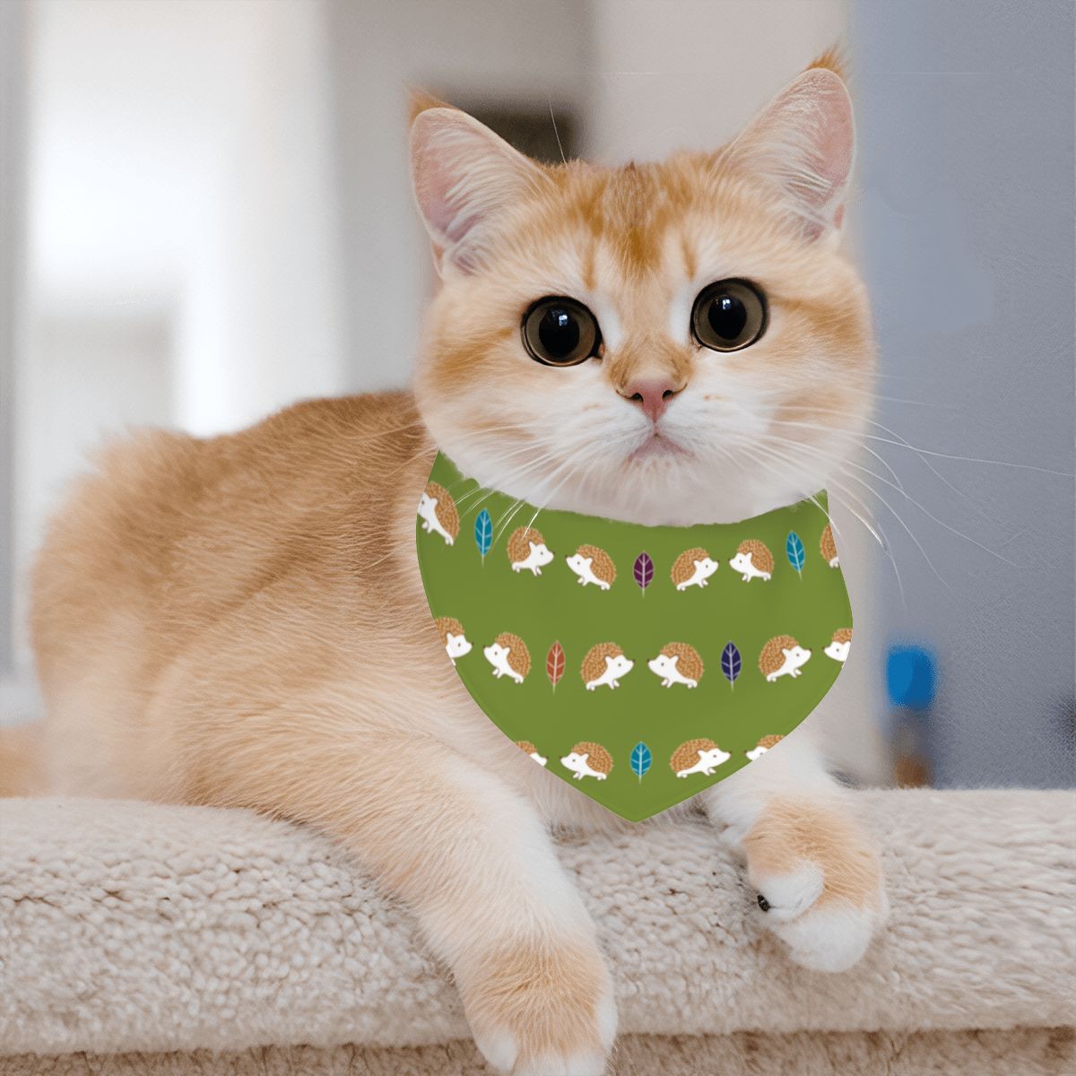 Pet Cotton Snap Bandana