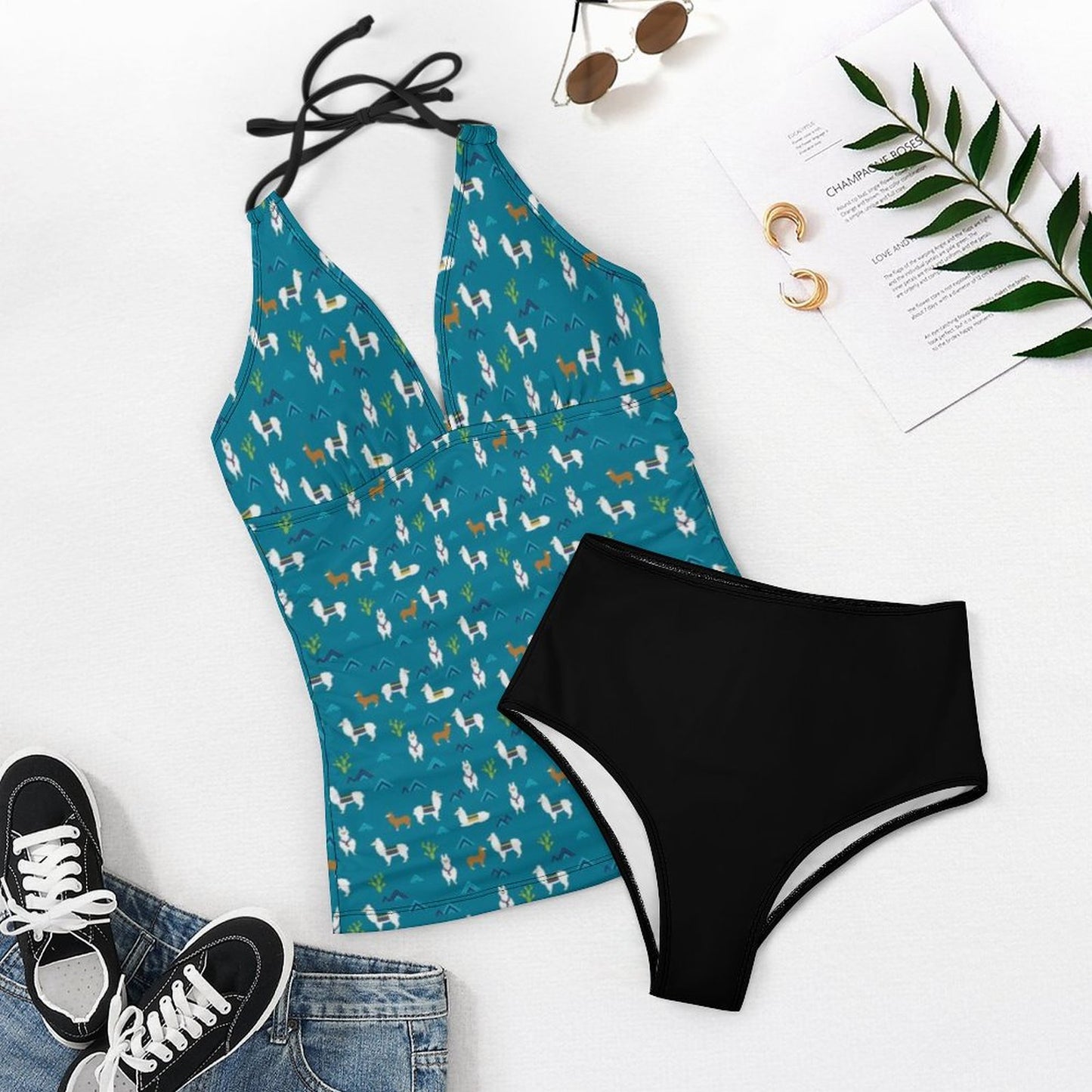 Women's Halter Tankini