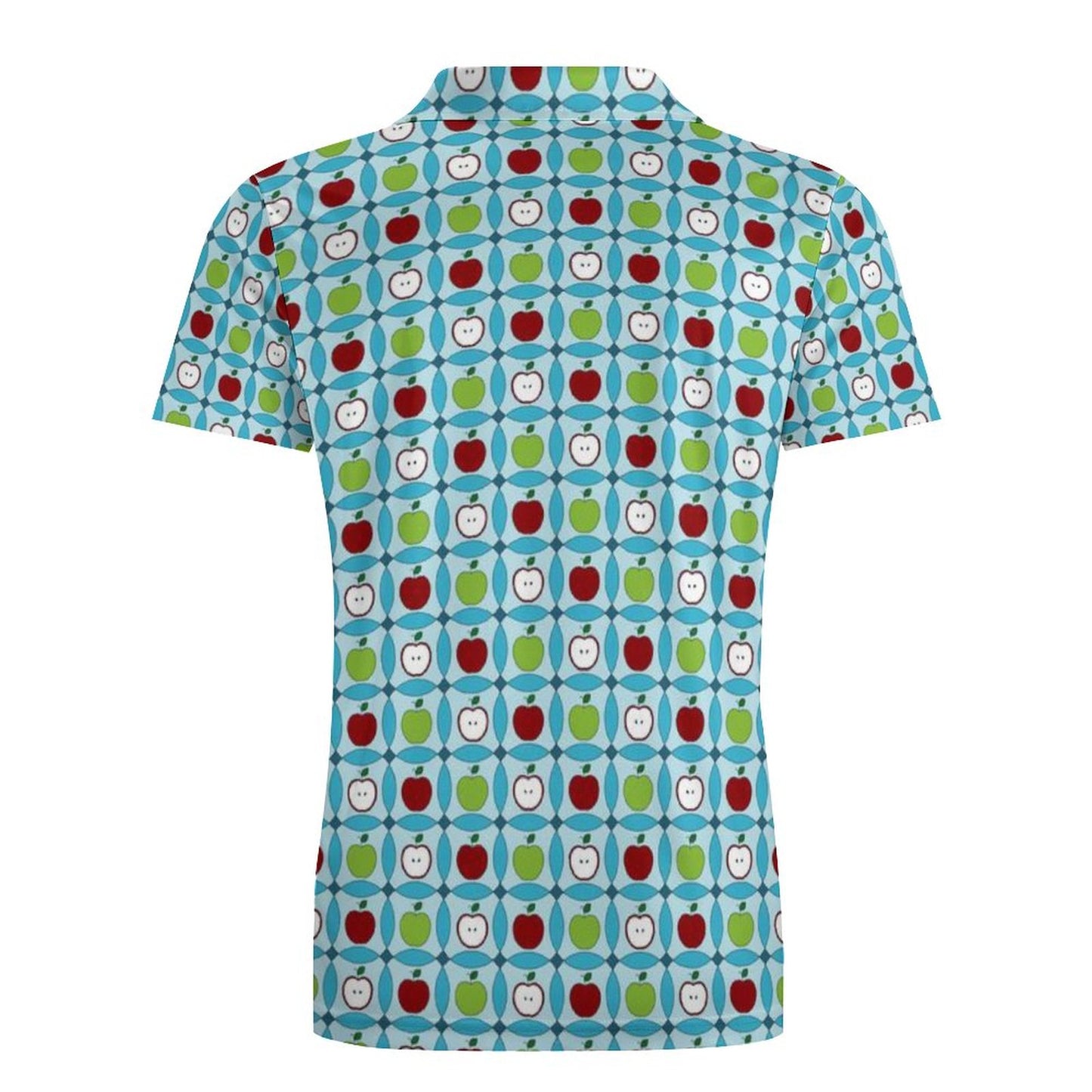 UPF50+ 180gsm Cooling Polyester Men's POLO T-shirt(All-Over Printing)