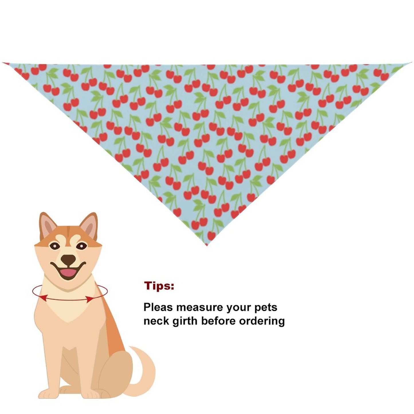 Pet Tie-On Bandana