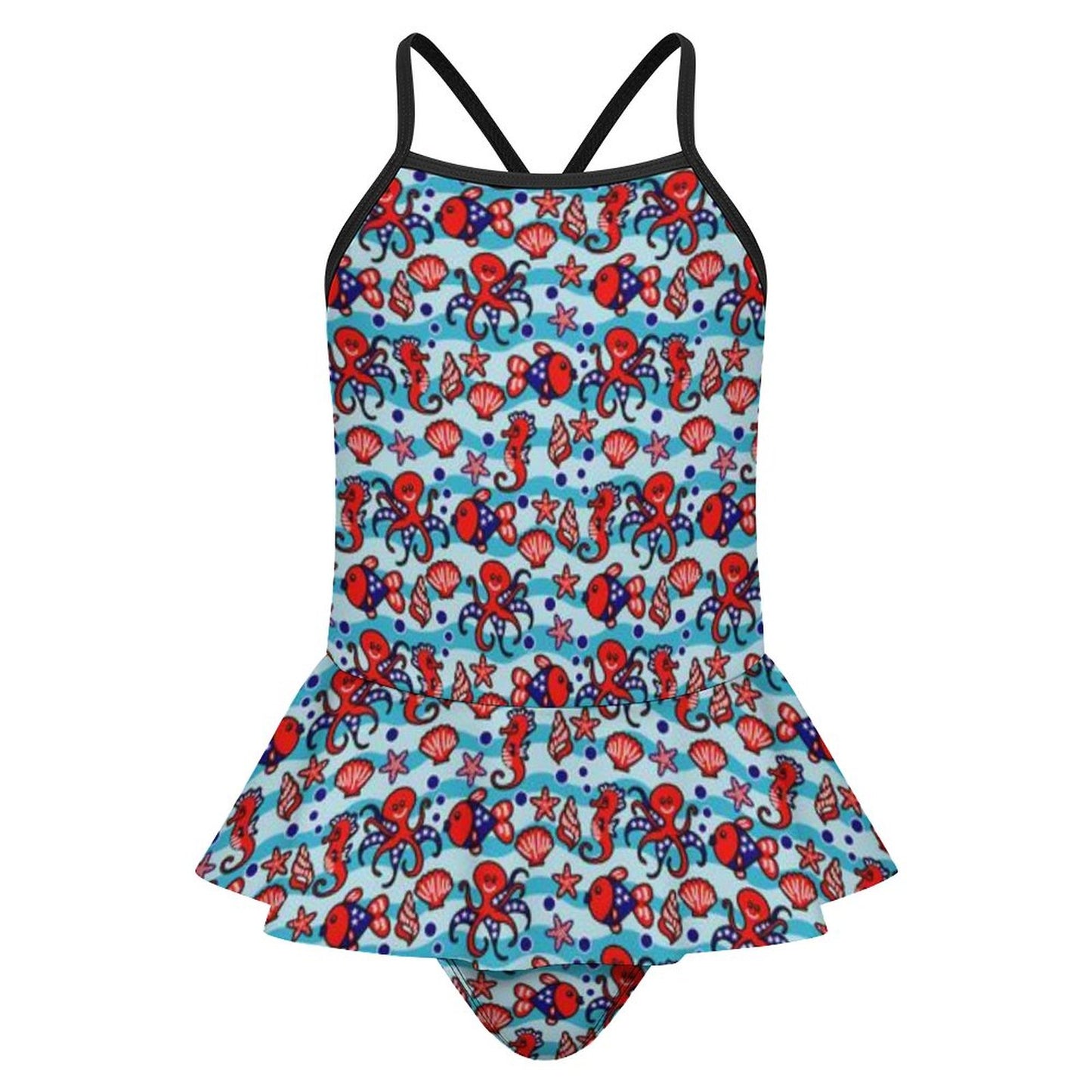 Kids' Ruffle Swimsuit