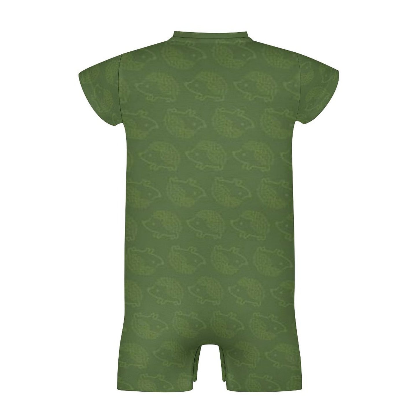 180gsm Faux Cotton Short Sleeve Baby Bodysuit Romper(All-Over Printing)