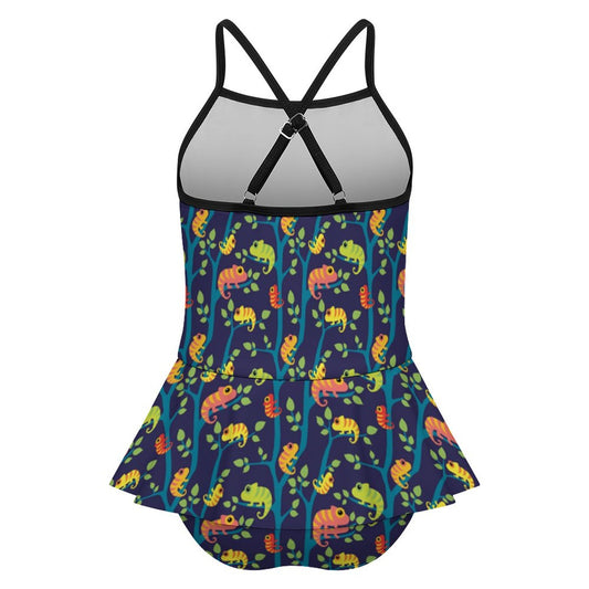 Kids' Ruffle Swimsuit