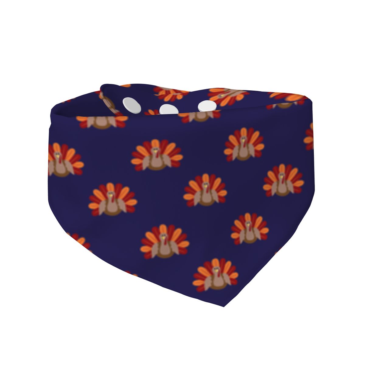 Pet Cotton Snap Bandana
