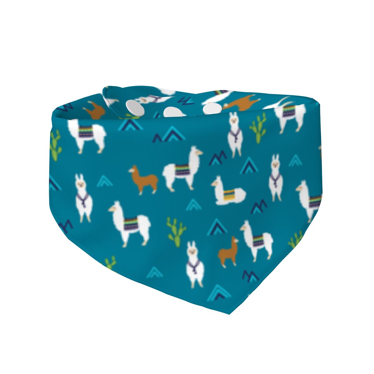 Pet Cotton Snap Bandana