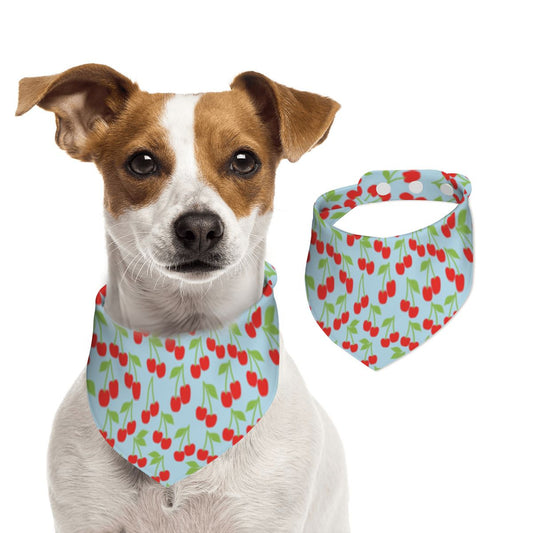 Pet Cotton Snap Bandana