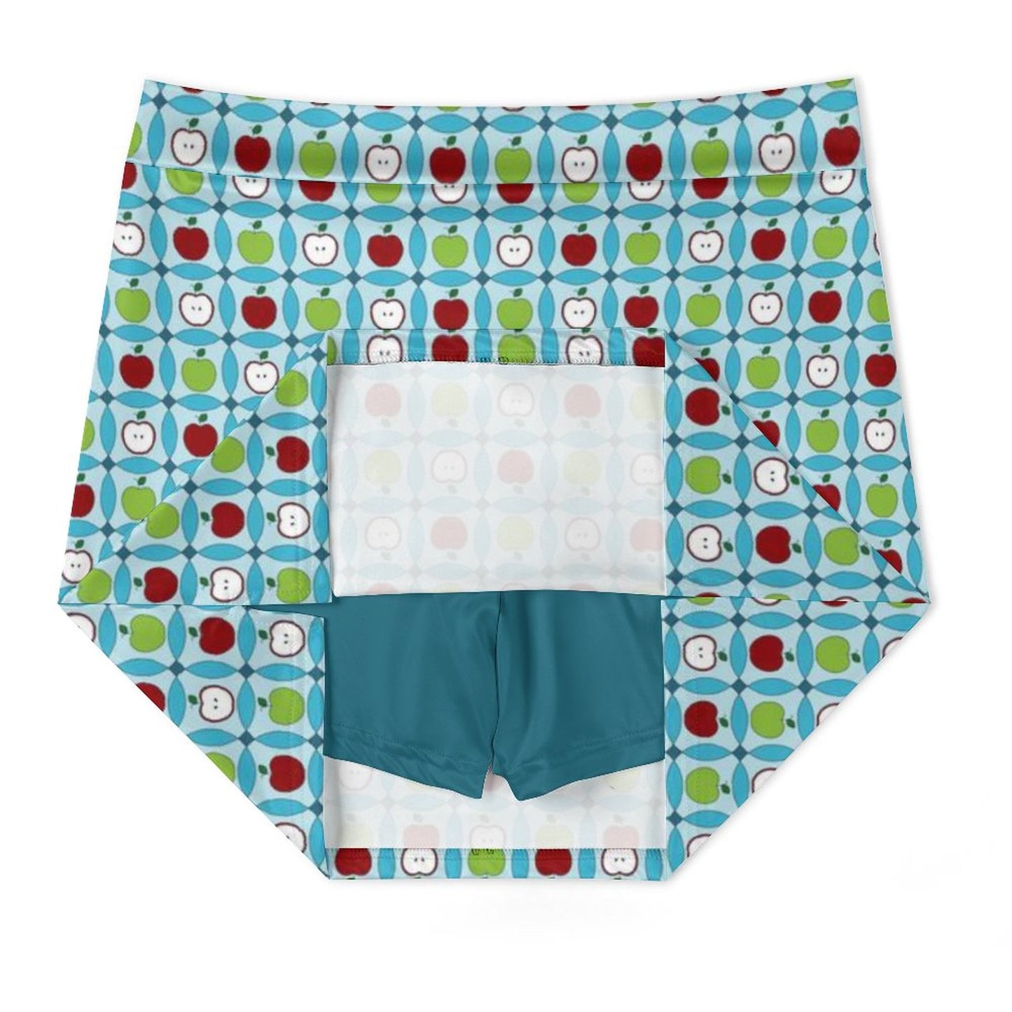 Anti-peep Skort with Pocket(All-over Printing)