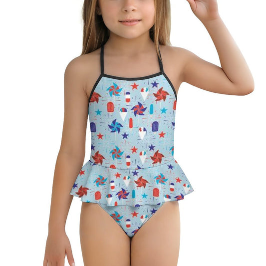 Kids' Ruffle Swimsuit