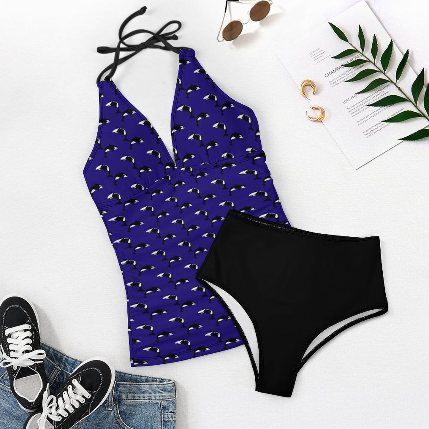 Women's Halter Tankini