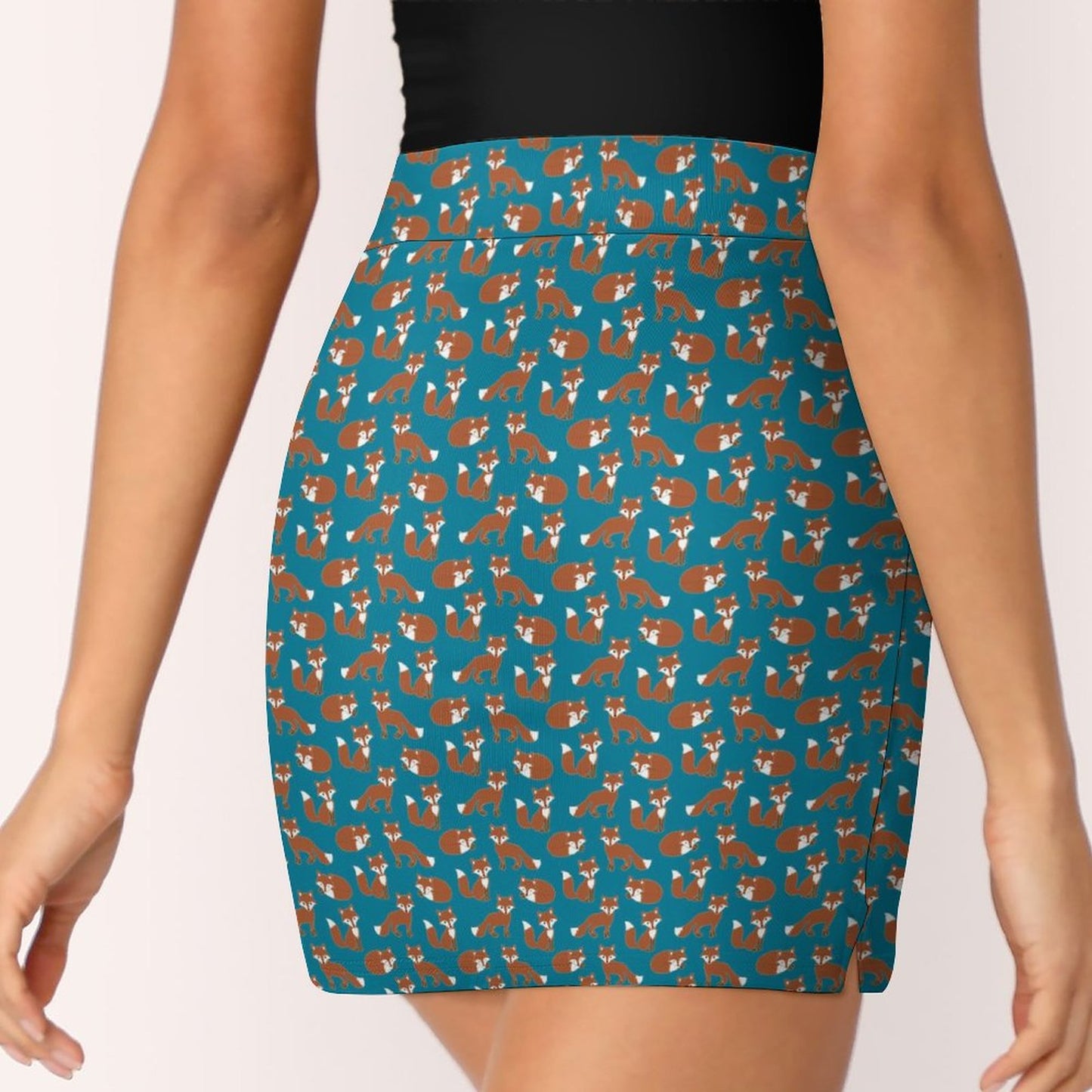 Anti-peep Skort with Pocket(All-over Printing)