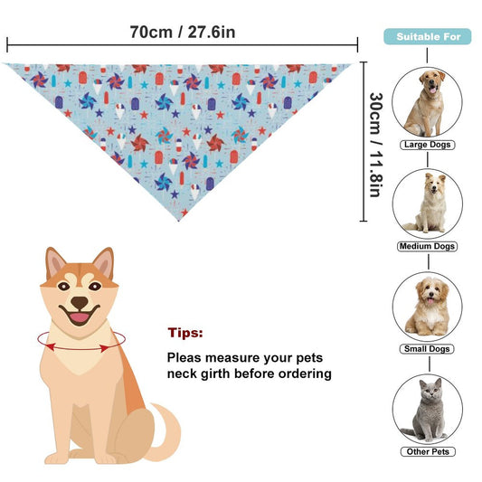 Pet Tie-On Bandana