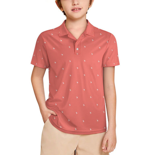Kids' UPF50+ Polo Shirt